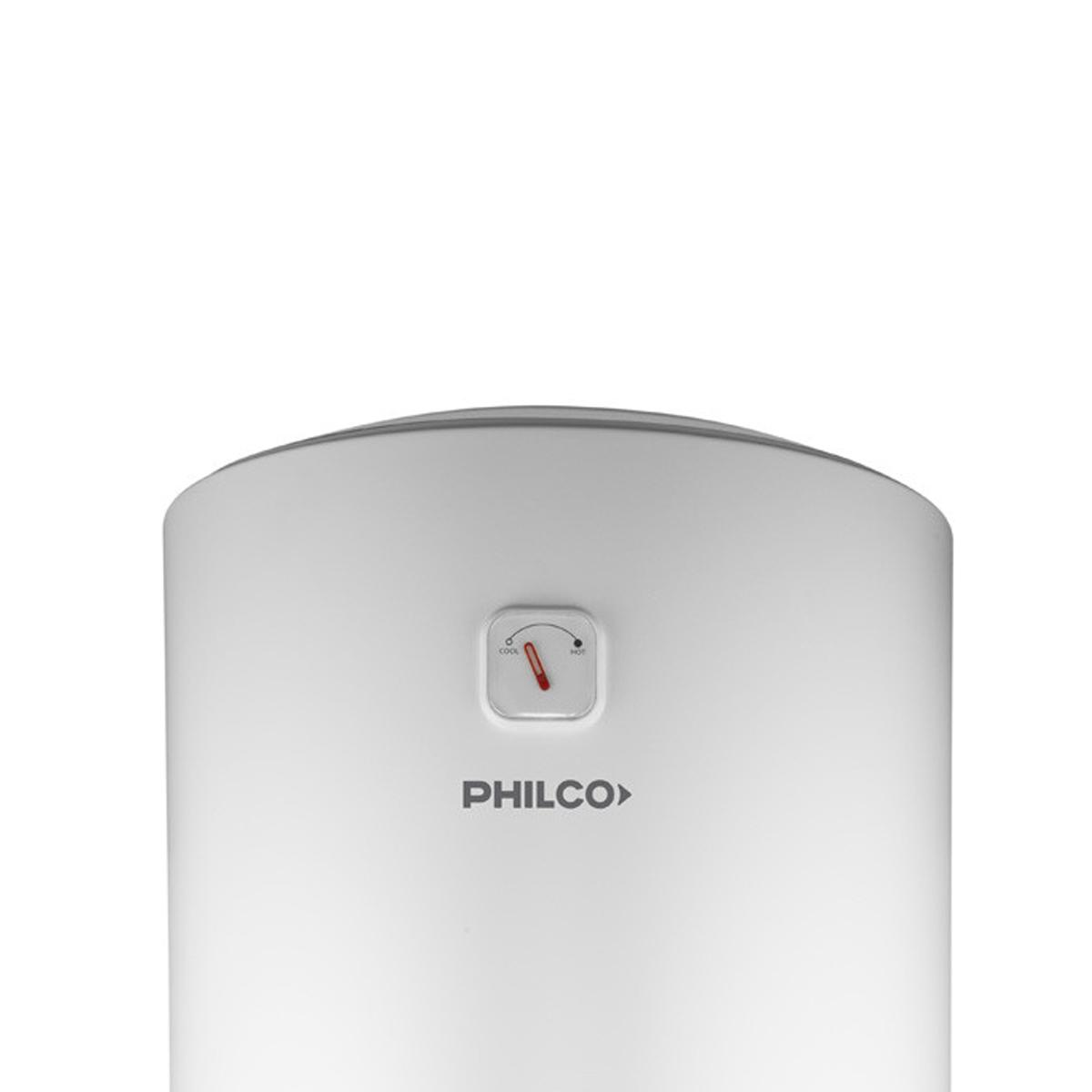Termotanque Electrico 1500w Philco Phte050b2 50lts Color Blanco